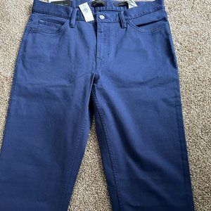 NWT Banana Republic Traveler Pant 32x32 blue